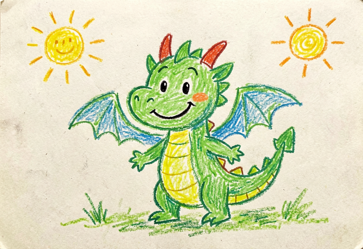 Before — Generator example for draw-to-video — dragao animado
