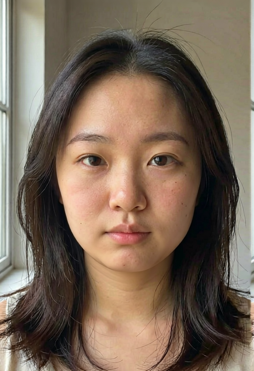 Annotated face slimming ai result