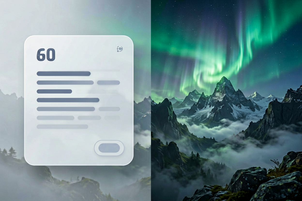 Text-to-image cover